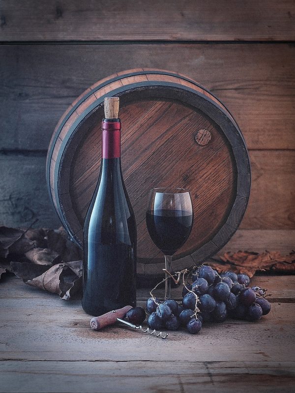 Bouteille de Bellet rouge